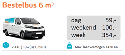 Bestelbus6m3